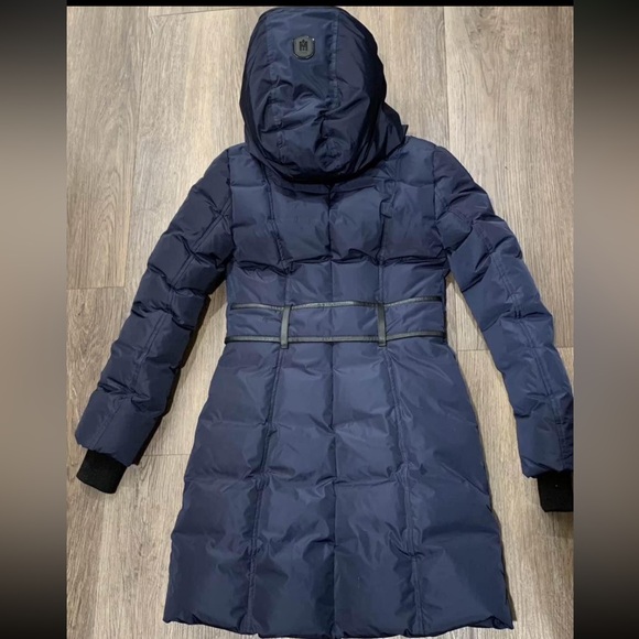 Mackage Navy Kay Coat Puffers